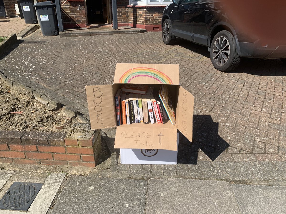 Wouldn’t it be lovely if everyone in #Edgware did the same as us and then we can read each other’s books. ⁦<a href="/InsideEdgware/">Edgware Ward Panel</a>⁩