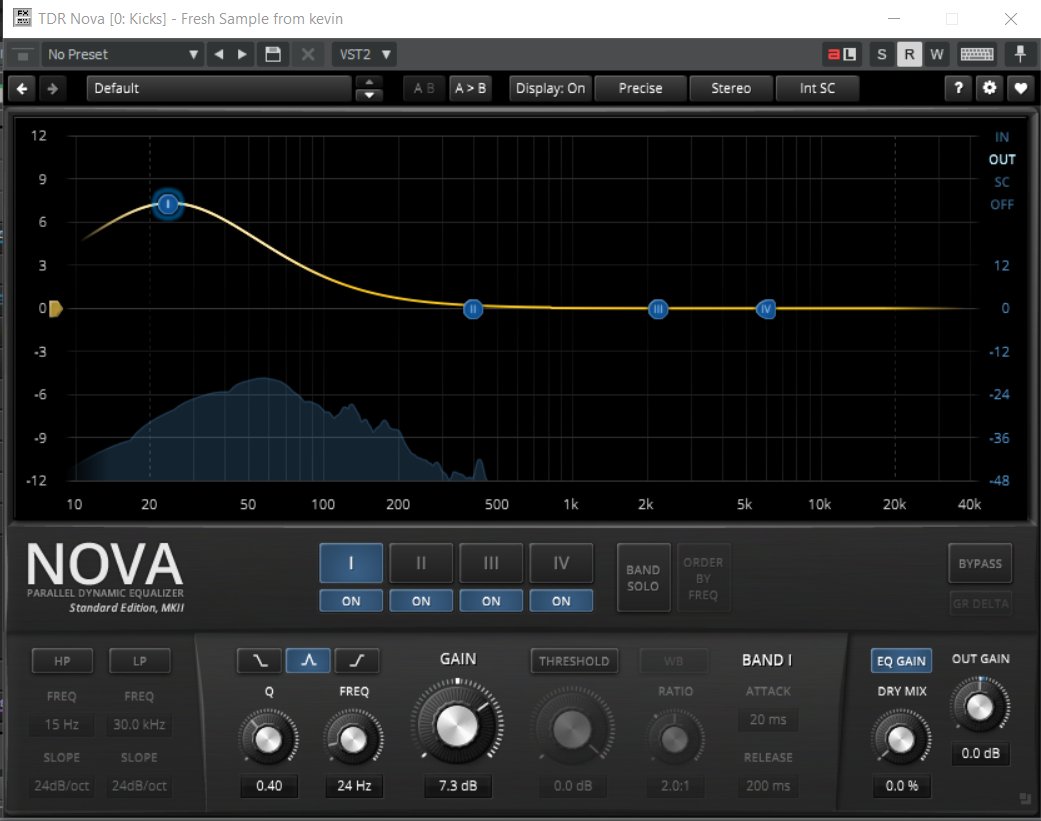 Naspleo's tweet photo. Mixing and mastering a song. Starting with the EQ of each sound that makes up the song.

#mixing #EQ #Cakewalk #TDRNOVA https://t.co/BcrqWpRPKR