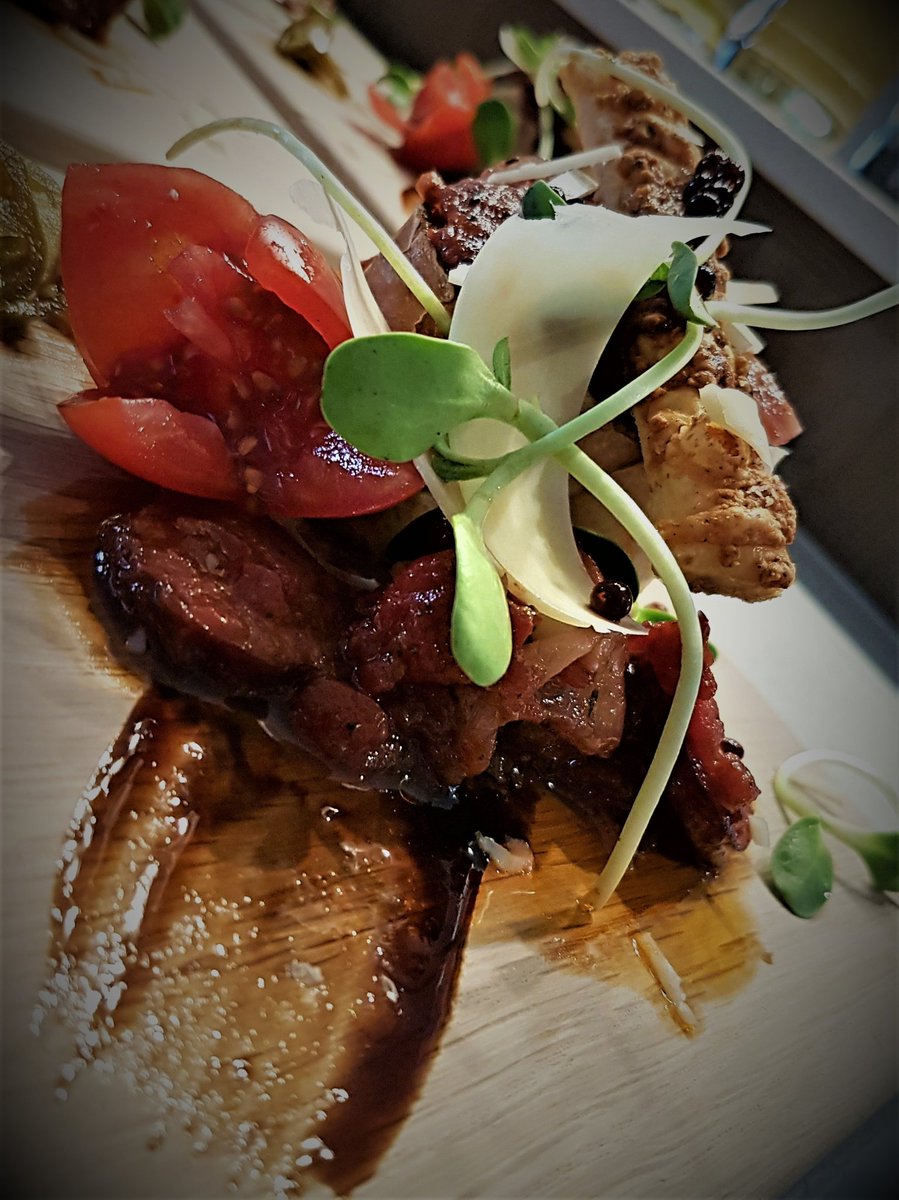 Chorizo, Tomato and Red Wine Bruchetta...