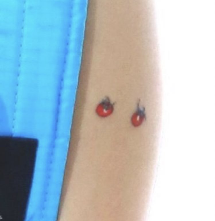 The tomato tattoos