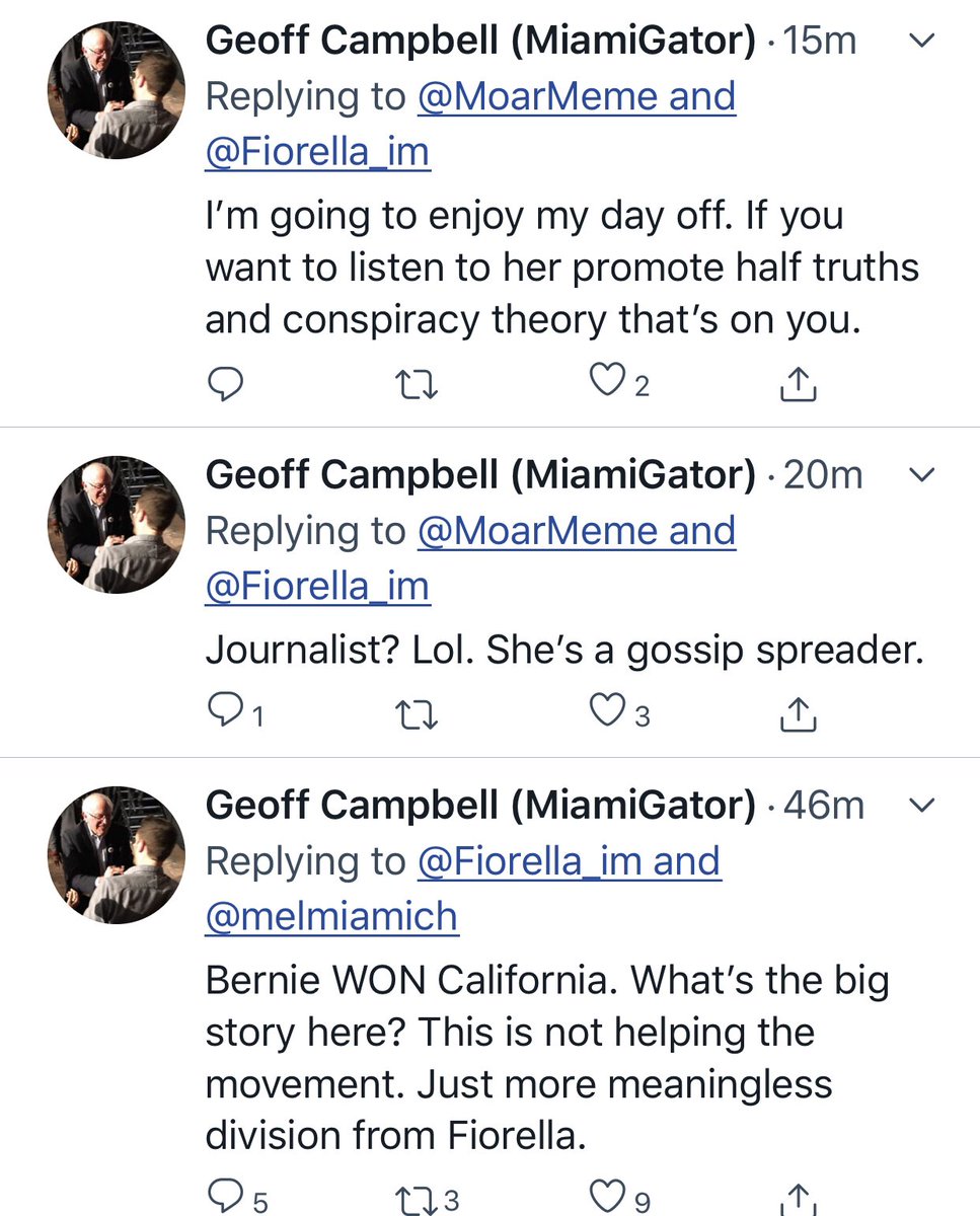 I find it disturbing so many people are still take Geoff Campbell seriously considering he’s not only calling me a liar but the hundreds of people on those threads. Why suppress truth? BTW, I have nothing but truth so I don’t need to smear.