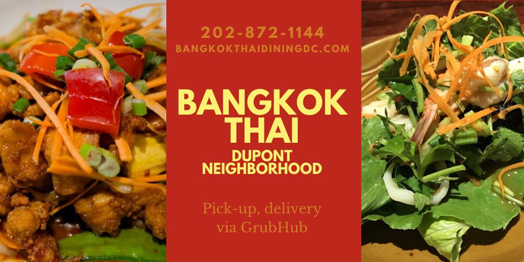NAPAWFDC's tweet photo. Pick-up or order delivery for Bangkok Thai tonight 🤤👉🏽📞202-872-1144 https://t.co/dI1MouCr5X