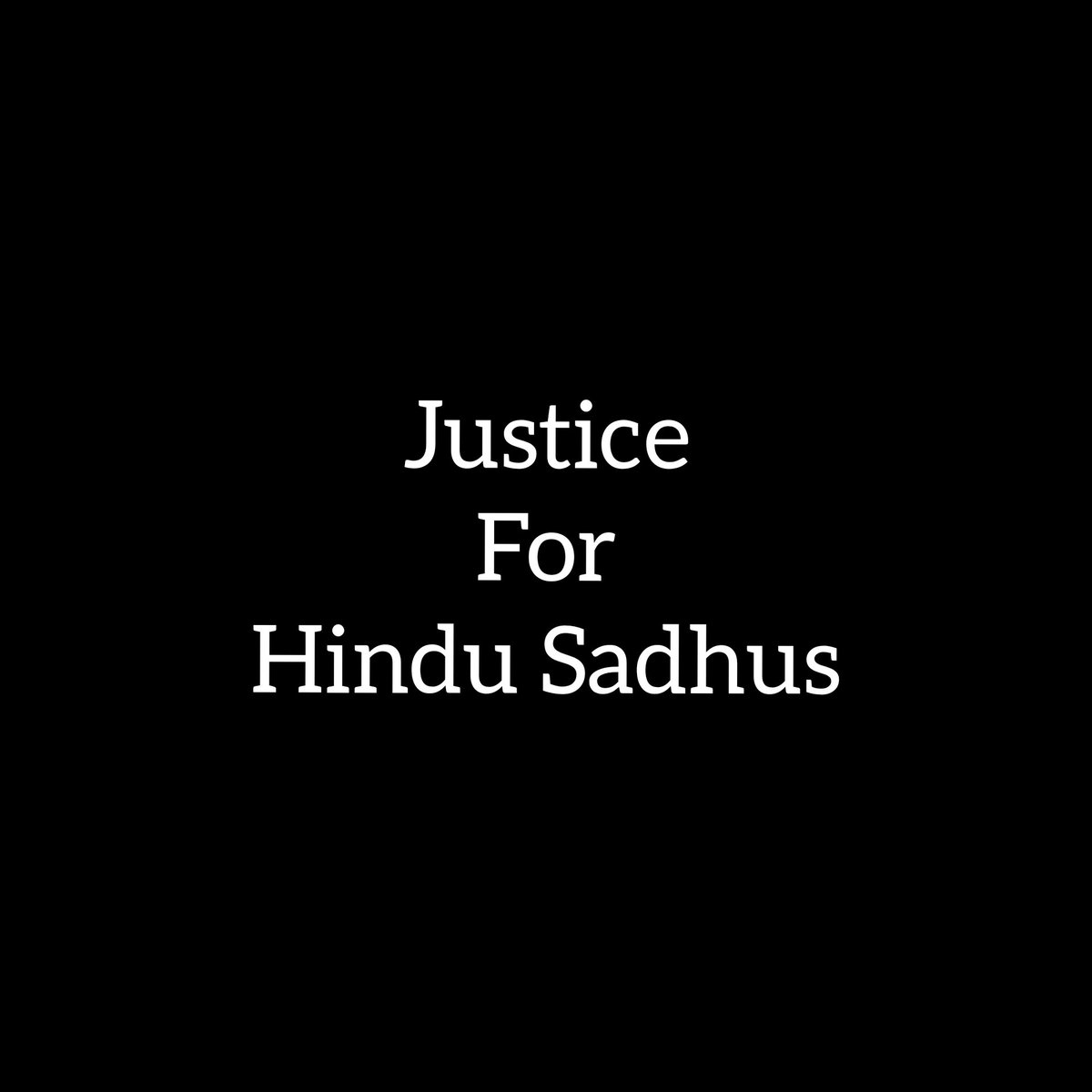 KapilMishra_IND's tweet photo. दोस्तों एक होना पड़ेगा

साधुओं को न्याय जरूरी

#JusticeForHinduSadhus 

We can't go out but
We Can Protest 

बाहर नहीं निकल सकते पर विरोध कर सकते हैं

मैंने 24 घण्टे के लिए DP बदली हैं
आप भी बदलिए 

#JusticeForHinduSadhus 
#JusticeForHinduSadhus 

Please Change your DP Now: https://t.co/AXM5j7lLlZ