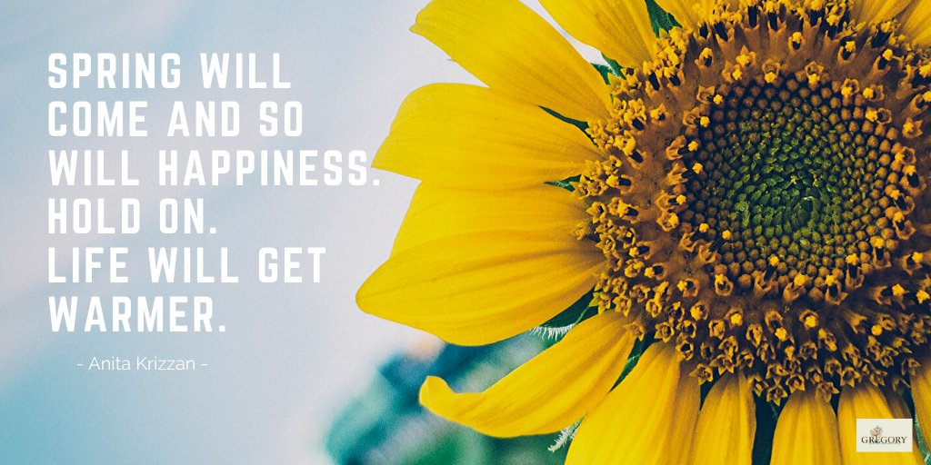 gregorylandscap's tweet photo. Hold on. Life will get warmer. 🌻☀️ #inthistogether #positivevibes https://t.co/ApxCJxDdRv