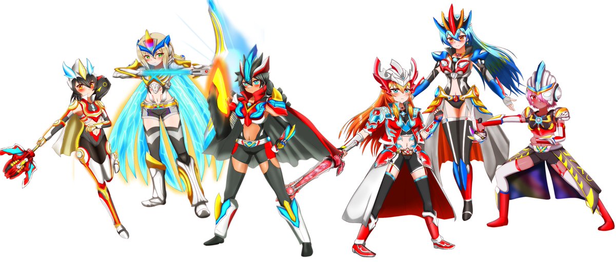 凶悪な怪獣軍団を呼び出すトレギア、それに対して最強形態となった戦士