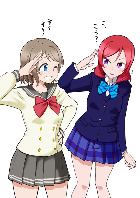 渡辺曜生誕祭のtwitterイラスト作品