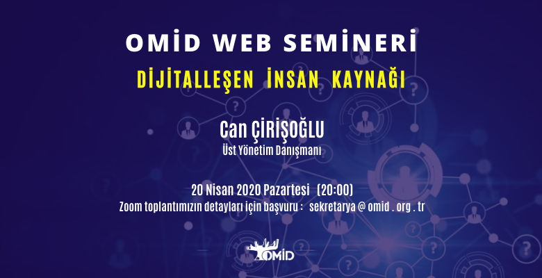 omidorgtr's tweet photo. OMİD Zoom webinar serisine devam ediyor. ODTÜ'lüyseniz sizi de bekleriz.
Tarih : 20 Nisan 2020 (Saat 20:00)
Konu : Dijitalleşen İnsan Kaynağı
Konuk : Can Çirişoğlu (Yönetim Danışmanı)
#omidorgtr #BizODTÜlüyüz #BirlikteGüçlüyüz
#odtü #odtümezunları #metu #metualumni https://t.co/T3D7JLN1Ce