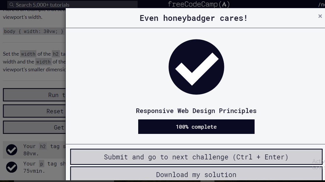 Mukku_51's tweet image. Day7 of #100DaysOfCode
#freeCodeCamp
In Days7 Also completed another Topic #webdesignprinciples
I Really enjoyed the Media Query, Iamge Responsive.