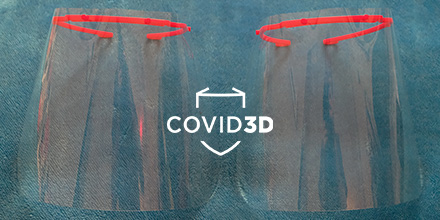 loiseaucreatif's tweet photo. 👍1ère modeste contribution via la plateforme https://t.co/3zNFX4lt9L pour aider un cabinet d’orthoptie parisien avec des visières de protection – Merci @Heliox_Lab pour l’initiative @Covid3D 😉 #impression3D #dagoma #discoeasy #covid19 #visieres https://t.co/76RCM7JjL8