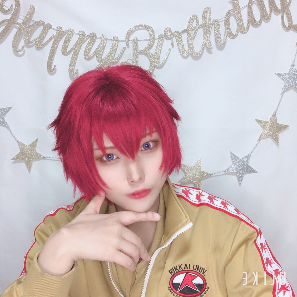 テニスの王子様 テニプリ 丸井ブン太 コスプレ いけん ウィッグ
