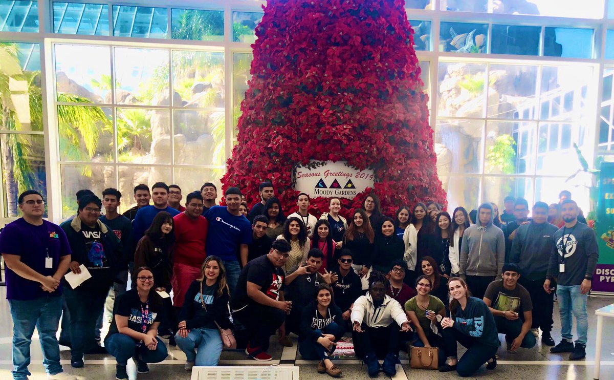I miss you, my students! Aquatics field trip to Moody Gardens Dec. 2019
