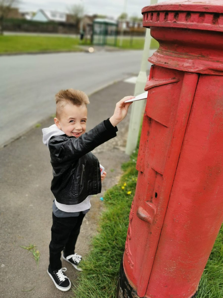 shaunaghwill1's tweet photo. Lots of adventures for Logan, todays adventure was a walk to the Cwm Colliery,  and yesterday he created his "mail a hug's" which he has sent to some friends, cousins and grandparents💖 @gwaunmeisgyn @GwaunmeisgynFP @RLCodyx https://t.co/CJts8Q3Dxm