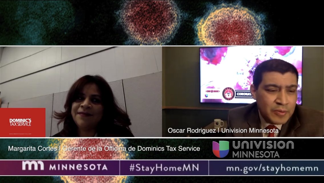 NewPrensa's tweet image. Enlaces Café Libre esta semana sobre COVID-19 en @Univisionmn17 en colaboración con @NewPrensa . Links to today’s Café Libre program on COVID-19 on Univision MN #QuedateEnCasa #QuedateEnCasaMN
youtube.com/watch?v=-0M2Lr…
youtube.com/watch?v=qp_fxq…
youtube.com/watch?v=xhBvLb…
