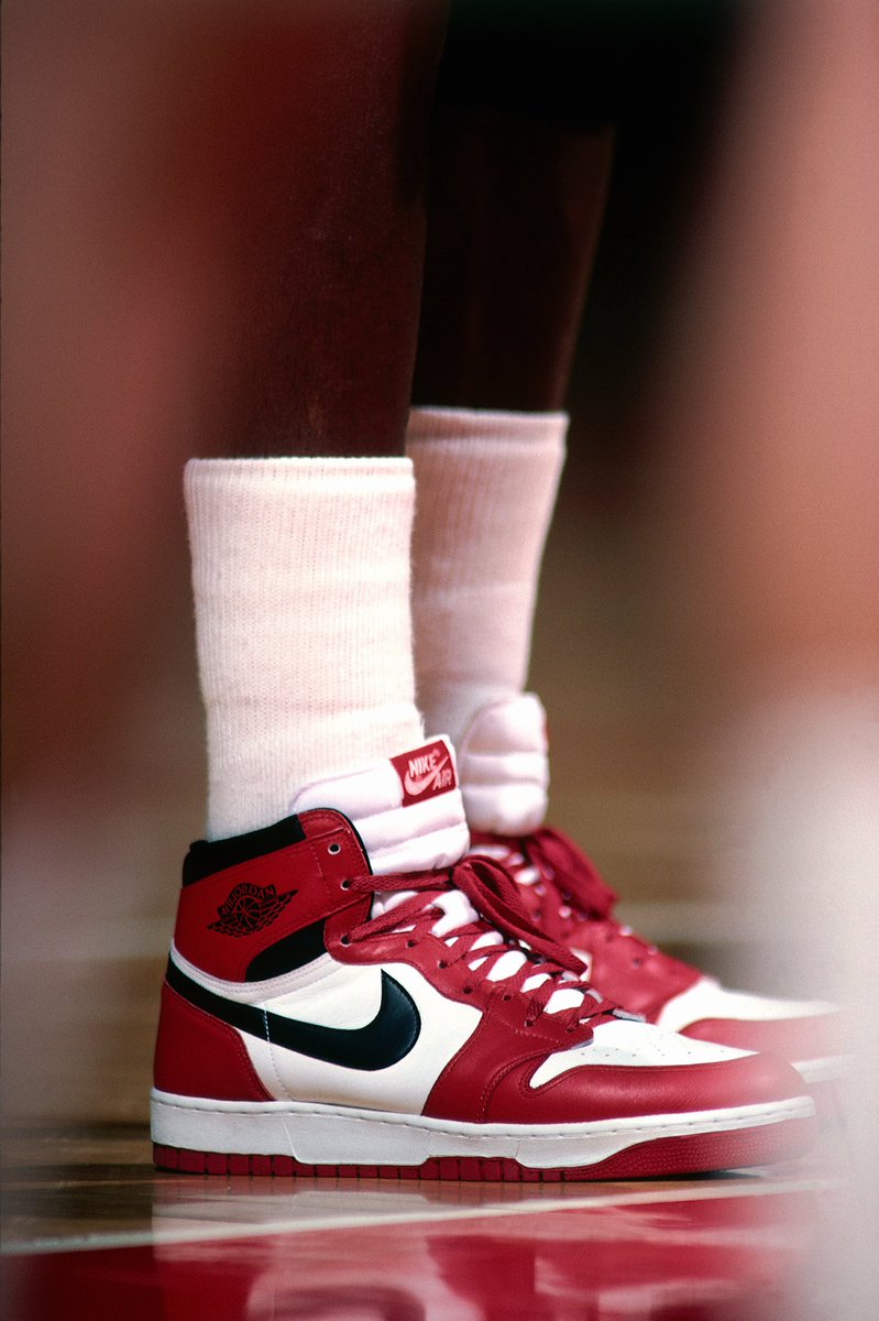 On-court photography from this era has always blown me away. I spend a lot of time looking at old Michael Jordan shots. I’m not sure exactly what it is or what’s changed since then, but the colors and details in these shots are absolutely insane.