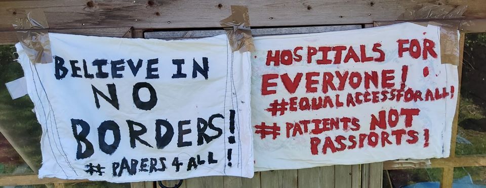 pandemicdemands's tweet image. #LeaveNoOneBehind #PapersForAll #equalaccessforall #burndowntheborders #patientsnotpassports #fuegoalasfronteras #nooneissafeuntileveryoneissafe #revendicationsdunepandémien
