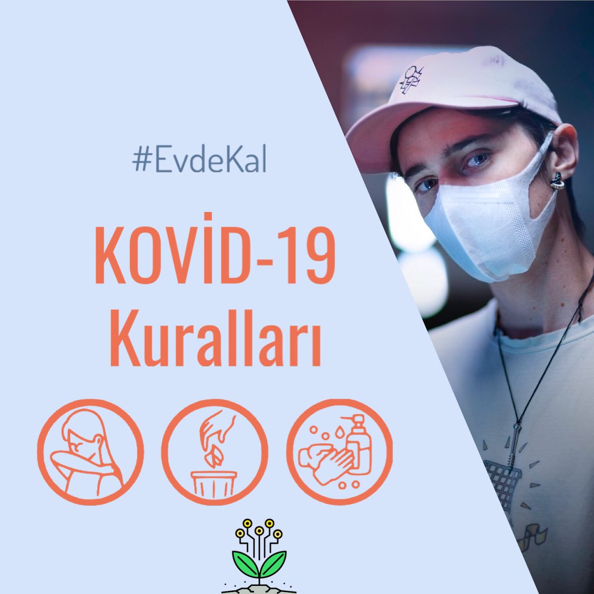 Evde Kal Sağlıkla Kal!
#EvdeKal #EvdeKalTürkiye
#Tarım #Çiftçi #Çidoes #Tohum #DoğruEkim #DoğruTarım