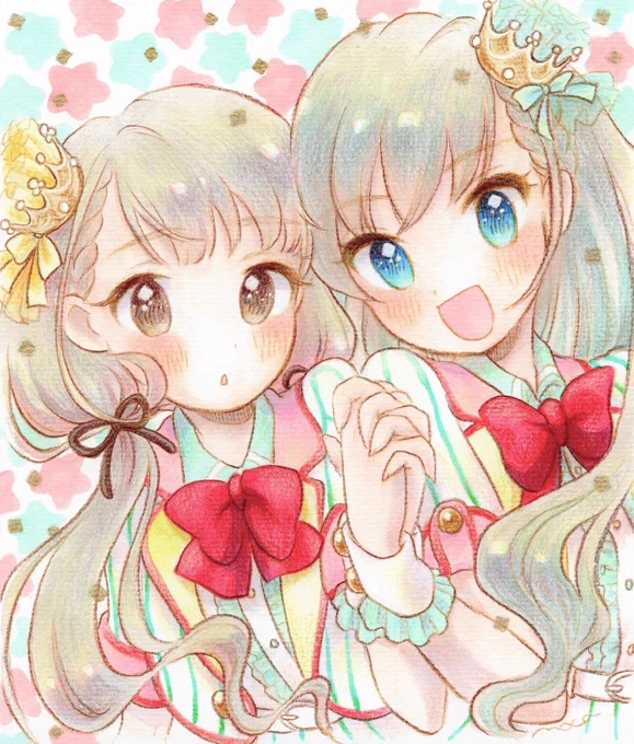 #絵描き繋がれ
ハチ太さんからバトン受け取りました?
主にシンデレラガールズのアイドルを、色鉛筆とコピックで描きます〜最近の気に入ってる絵? 
