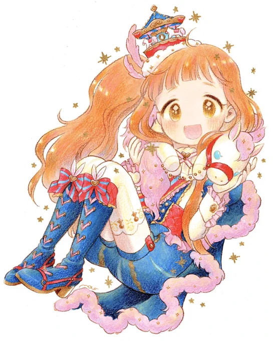 #絵描き繋がれ
ハチ太さんからバトン受け取りました?
主にシンデレラガールズのアイドルを、色鉛筆とコピックで描きます〜最近の気に入ってる絵? 