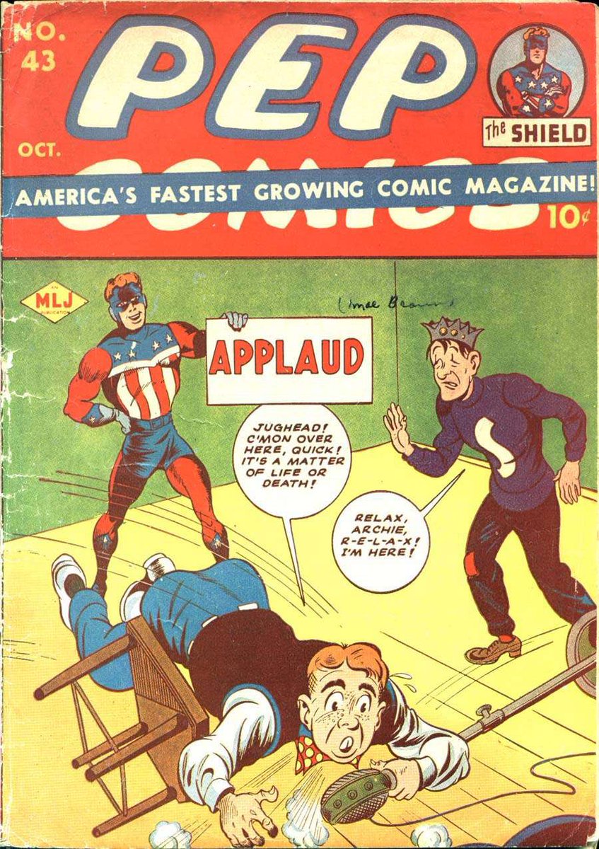btw idk how many ppl know but archie originally looked like this for a while before they developed the iconic style lol

They rly didn't wanna even try to make anything or anyone look aesthetically pleasing for a while lol (except the ladies) 