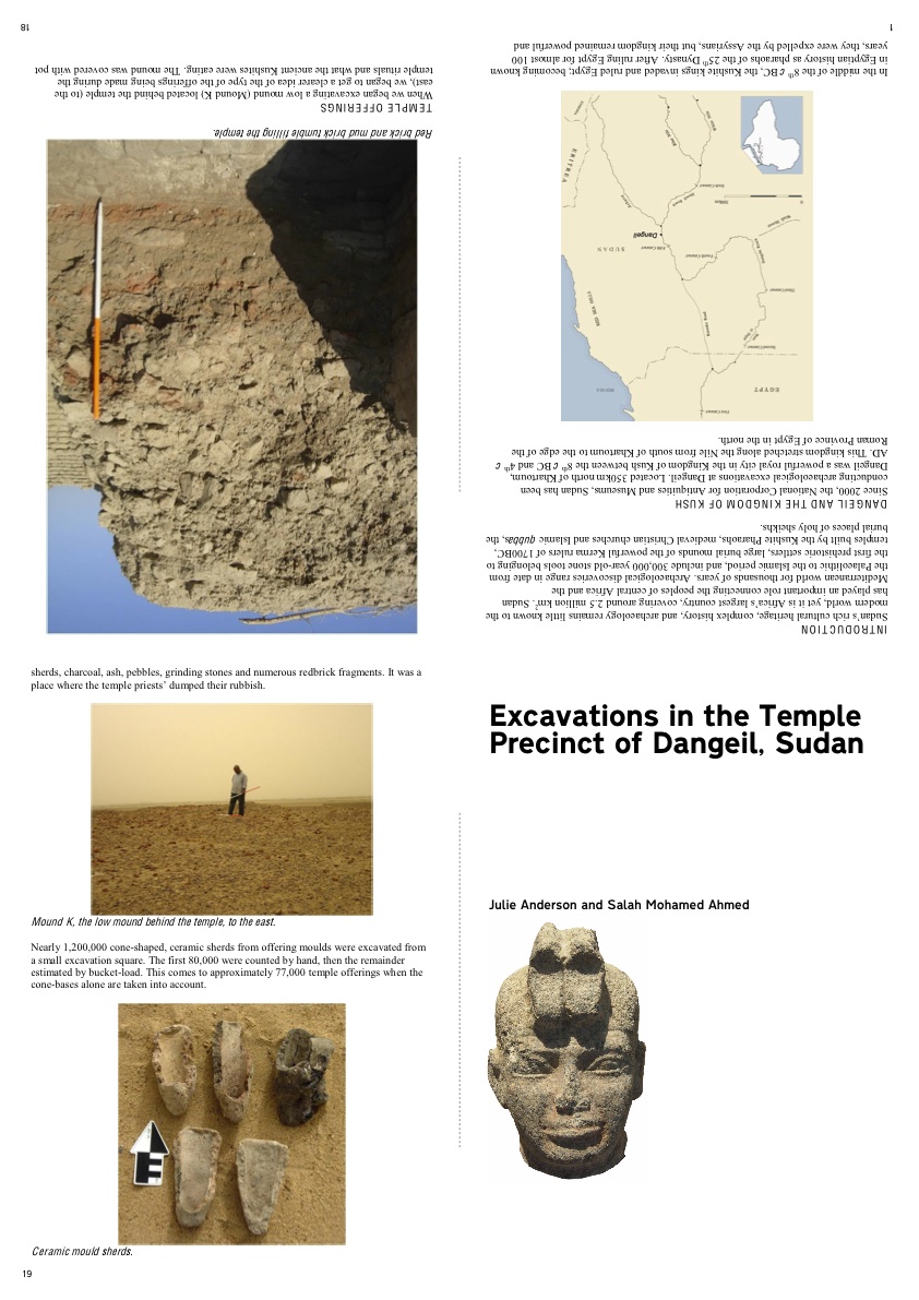 bookleteer's tweet photo. 32. Today #FromTheArchives : "Excavations in the Temple Precinct of Dangeil, Sudan" by Julie Anderson @Amesemi & Salah Mohamed Ahmed (English & Arabic versions, 2010) #makingreading #WFH #IsolationInspiration https://t.co/WX7sU7GsAR https://t.co/q6r9qqijwS