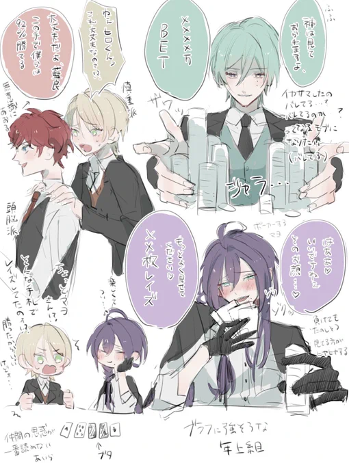 ⚠️私だけが楽しい妄想
ギャンブルする? 