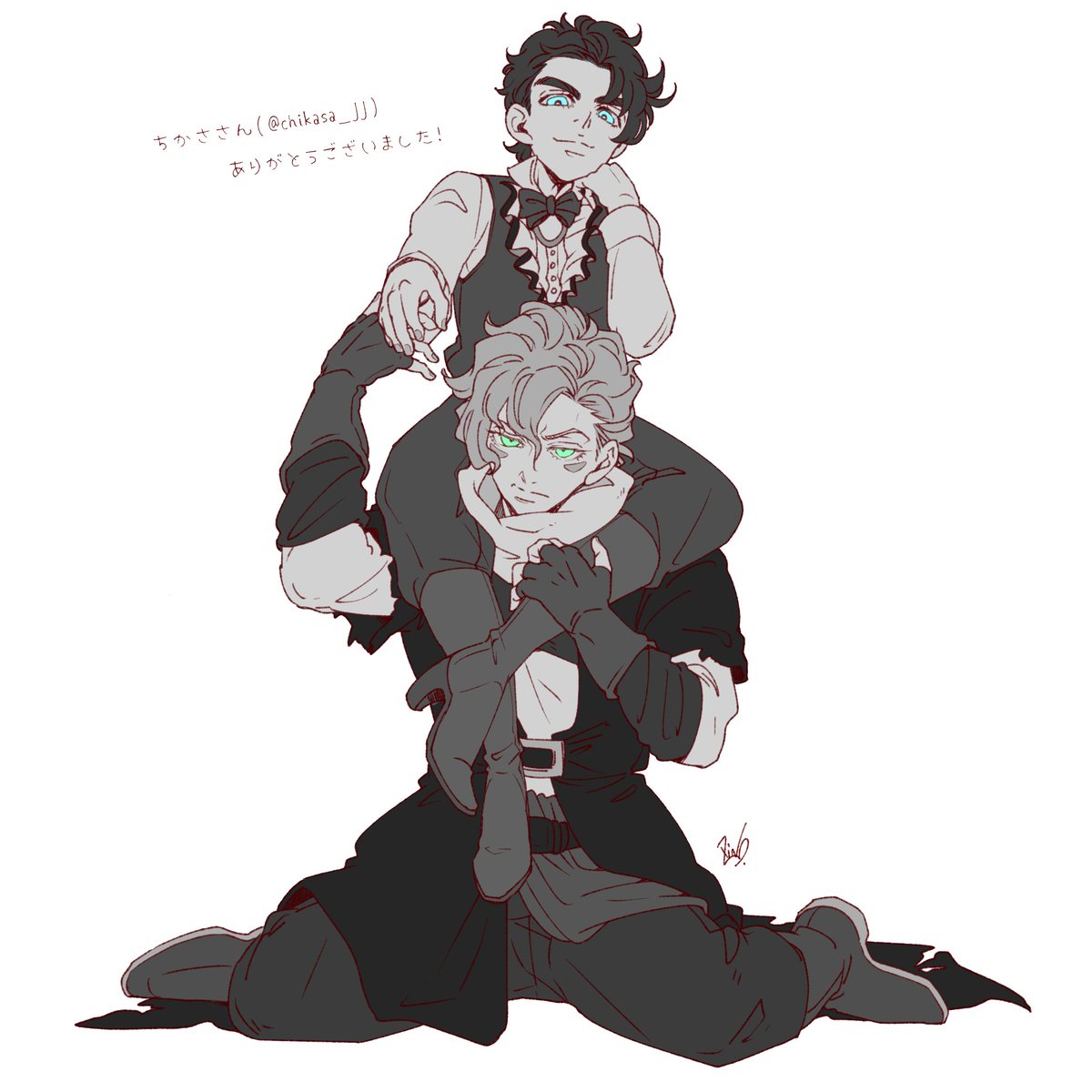 Zino Twitterren フォロワーさんのイラストを自分の絵柄でリメイクする ちかささん Chikasa Jj からショタフ君と貧シーちゃんお借りしました 私 ショタフ君のこの服初めて描いたかもしれない Ww長年2部にいるくせにw 色々違う気がする タグ参加ありがとうご Zino Twitterren フォロワーさんのイラストを自分の絵柄でリメイクする ちかささん Chikasa Jj からショタフ君と貧シーちゃんお借りしました 私 ショタフ君のこの服初めて描いたかもしれない Ww長年2部にいるくせにw 色々違う気がする タグ参加ありがとうご