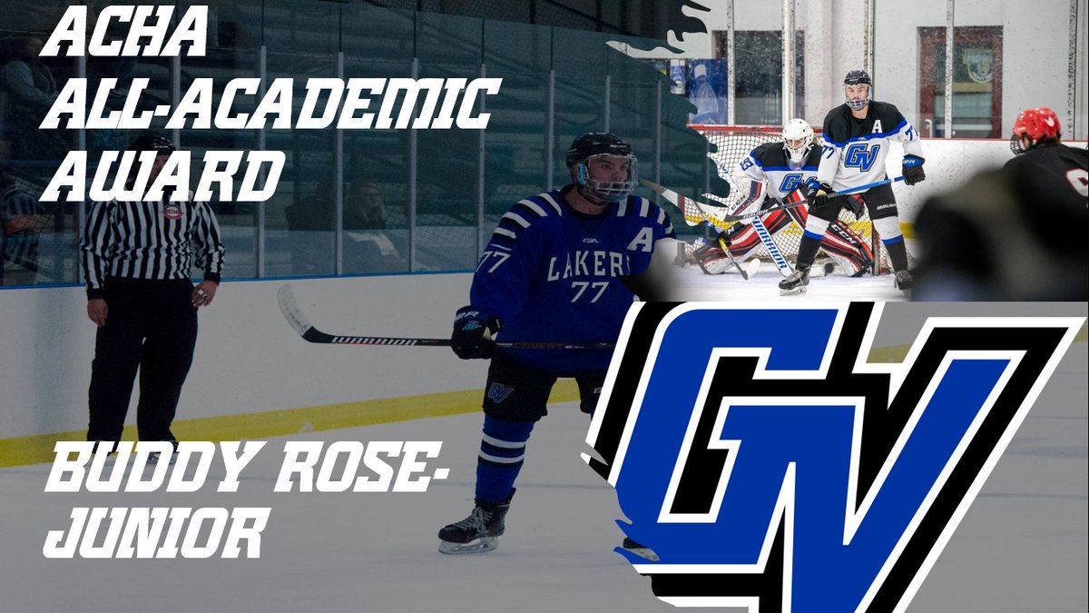 GV_Hockey's tweet image. Congrats to @Buddy_Rose7 on is All-Academic Award! #StudentAthlete #AnchorUP