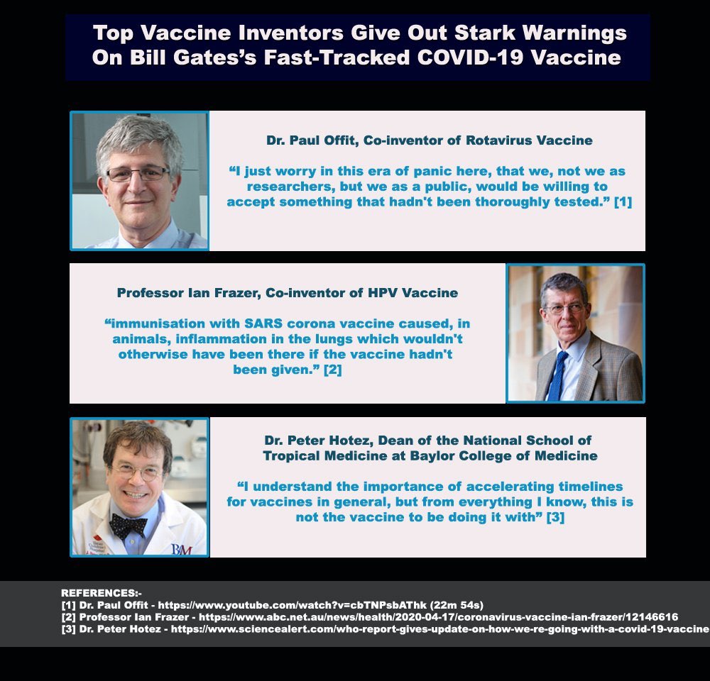 shekinah1313's tweet photo. So much for that #VaccineUnicorn #FireFauci &amp; #SayNoToBillGates keep pushing. These are hardcore PRO vax experts tapping the brakes here. I hope ppl listen &amp; think critically about what this means re. the plan to keep fears ⬆️, &amp; take freedoms away, "until there's a vaccine." https://t.co/ezDx2zs9Tr