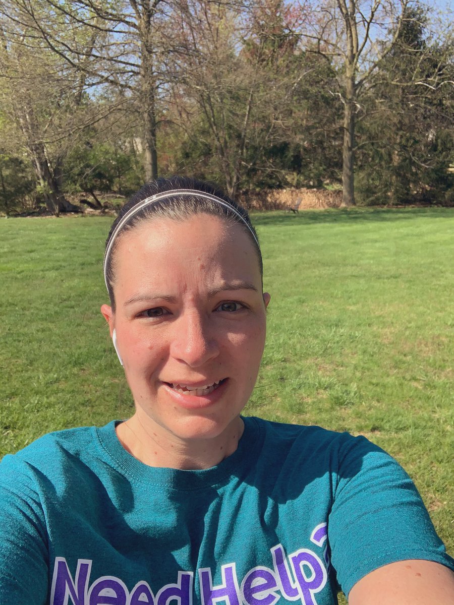 Sunday morning run while listening to #rise podcast. Getting prepared for another week of WFH and teaching the kids while hubs helps those sick with covid. Thanks <a href="/msrachelhollis/">Rachel Hollis</a> for getting this girl back on track! #fitleaders #goals #keepingitreal
