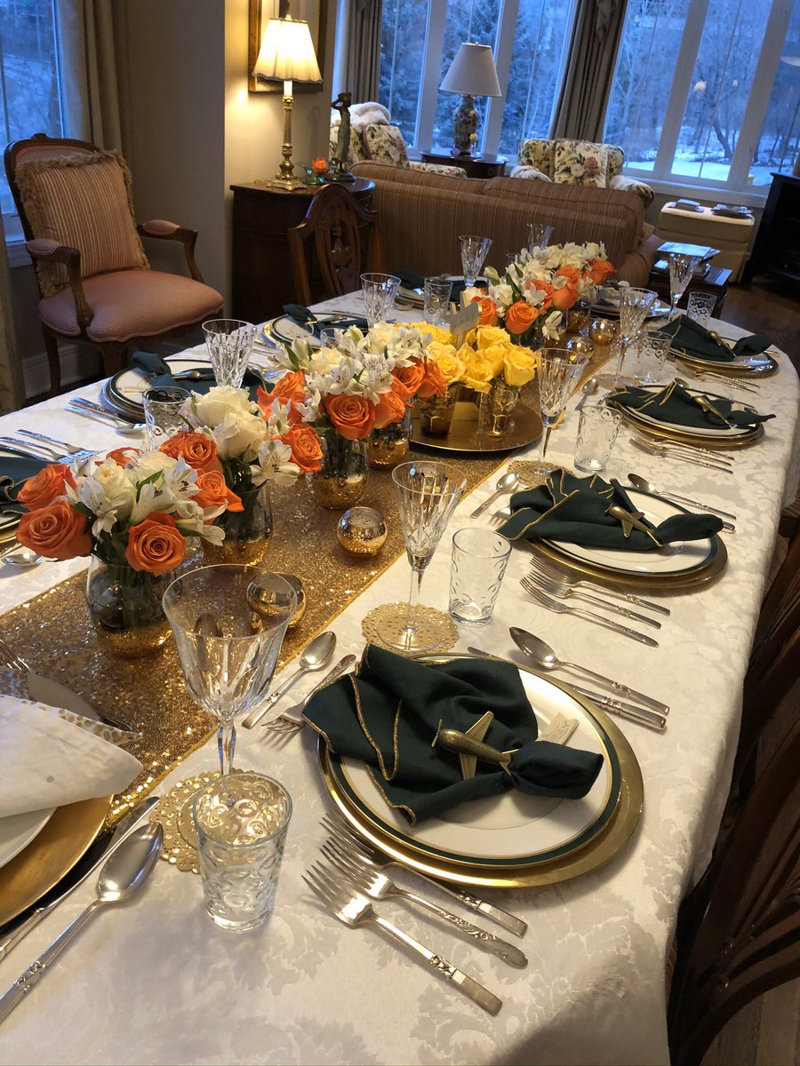 brian_woodland's tweet photo. @naomiparness Enjoy. Grocery store flowers can be great. I did this whole table (before captivity) with flowers from @LoblawsON as part of a theme dinner for #PRGoddess https://t.co/34GoMhNpIR