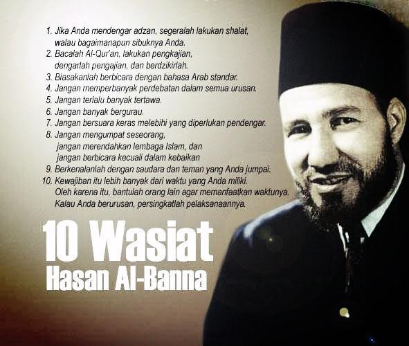 Inilah 10 Wasiat Imam Hasan Al Banna