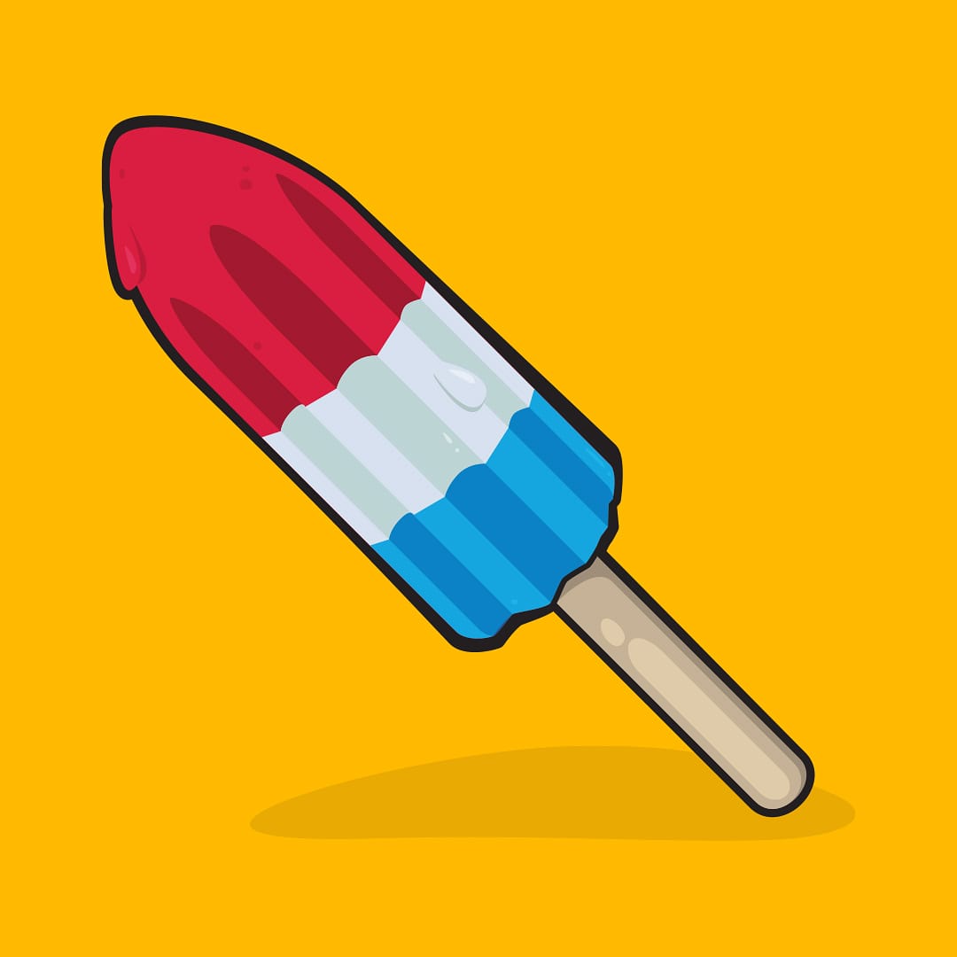 HelloTomMcManus's tweet photo. Wishing summer would get here soon.

#rocketpop #rocketpops #icecream #illustrator #adobeillustrator #adobe #graphicdesign #posterdesign #illustration #cartoonart #designtreat https://t.co/BPy6C7ZVmT