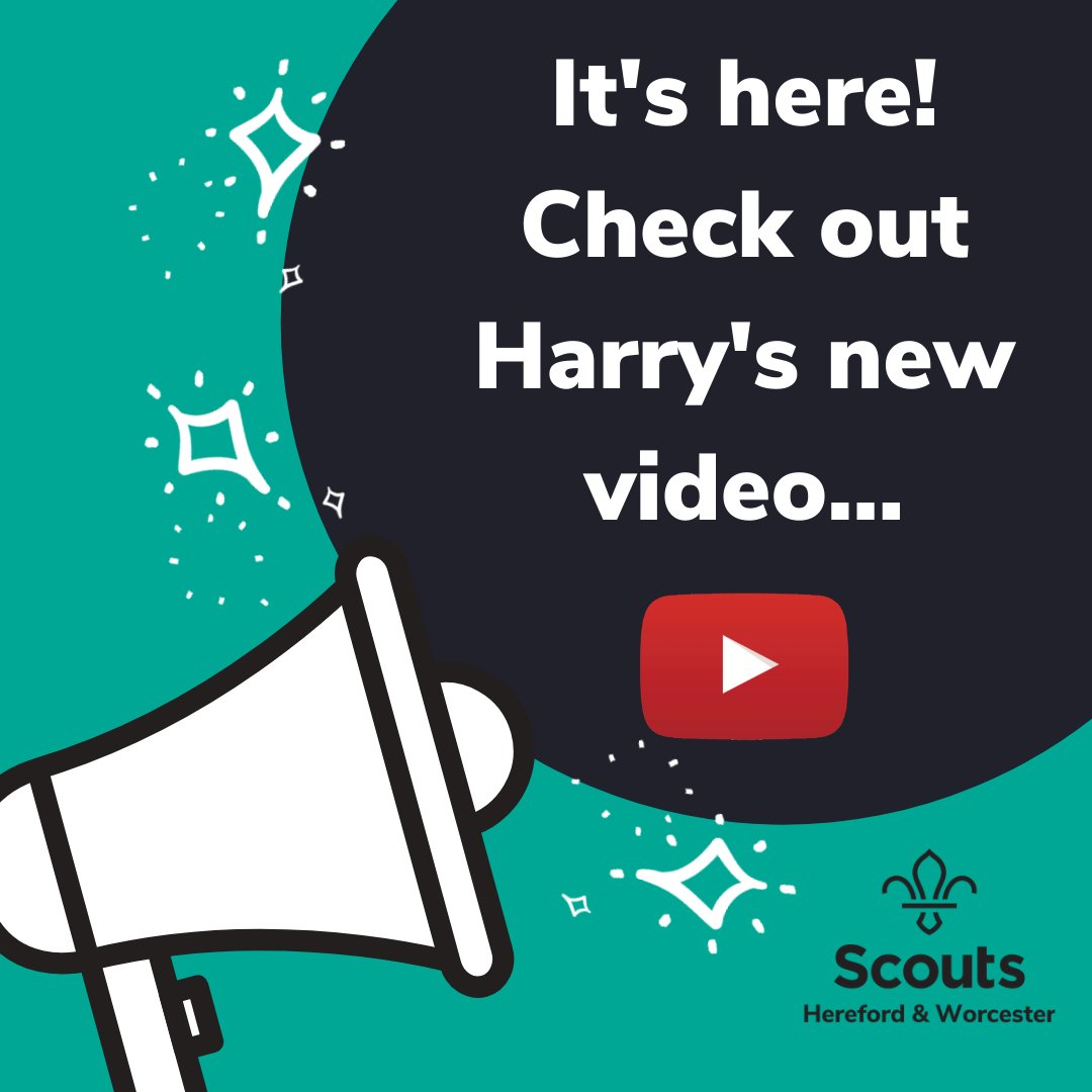 ScoutsHW's tweet image. It's here! Harry's next video has landed on YouTube.

Have you seen it yet? Don't miss out, catch it here:

youtube.com/channel/UCo9lS…

#YouTuberCYC #VirtualScouting #Ideas #ThingsToTryAtHome #ScoutsHW