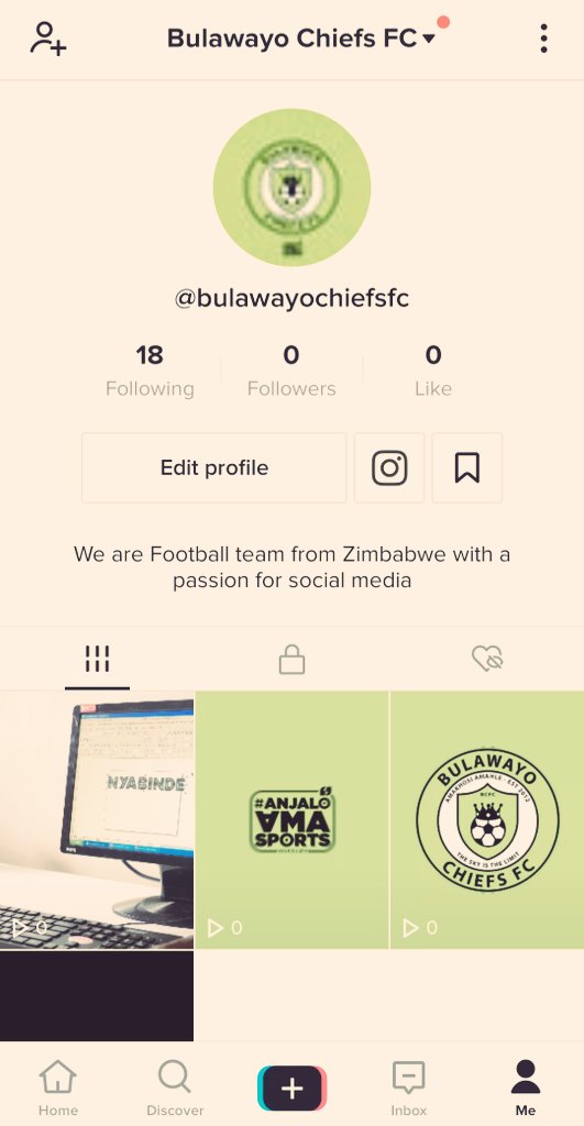BulawayoChiefs's tweet image. With the 2 weeks extension of the Lockdown, We have decided to embark on a new chapter in our Social Media drive

We have now joined TIK Tok, follow us vm.tiktok.com/WTUYw5/

and get to watch a number of our videos created by our #ITNinjas