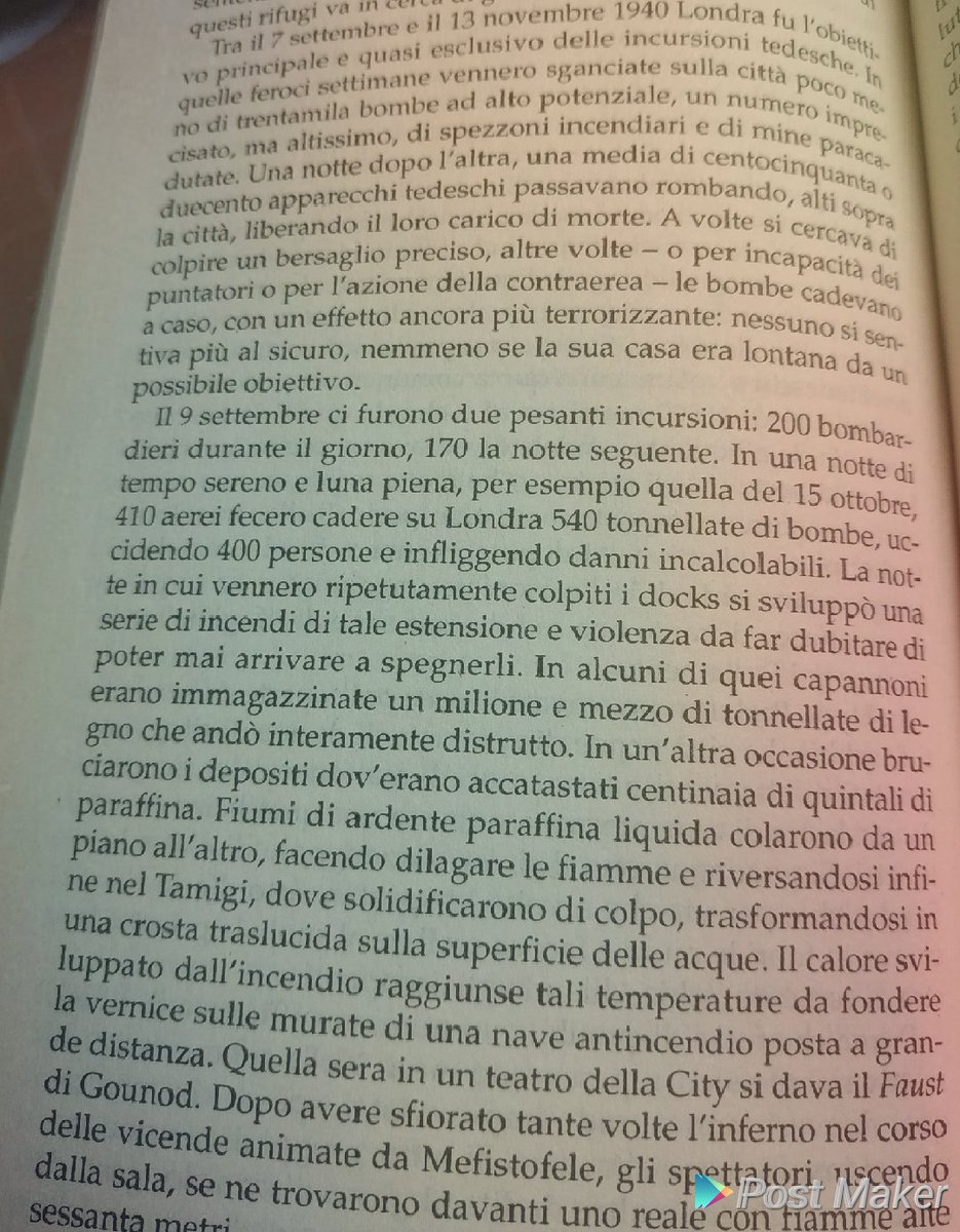 ednamode74's tweet photo. #COVID19 È una battaglia contro qualcosa di ignoto, di nuovo che mette in discussione alcune di quelle che pensavamo essere  le nostre certezze. La paura indotta da una #Guerra  è ben diversa e la si "sente" in questa descrizione dei bombardamenti aerei su Londra (1940)di #Augias https://t.co/EKqjsklXQy