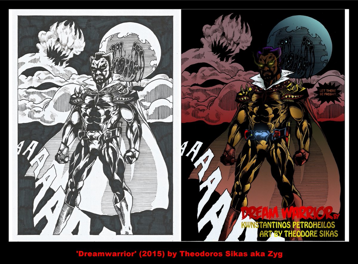 Kostas7911's tweet photo. #fanart of my characters from my talented friends Dimitris Katsis, @Voldemsaks and Theodore Sikas:)
Issues #1-4=Arc 1 of my #comic Stilk & Metal Tim https://t.co/Psj60cag2E from
@RisingSunComics
#indiecomics #art #sketch #scifi #Superheroes #TeamComics #cyborg #StilkandMetalTim https://t.co/k6HA5XrOZi