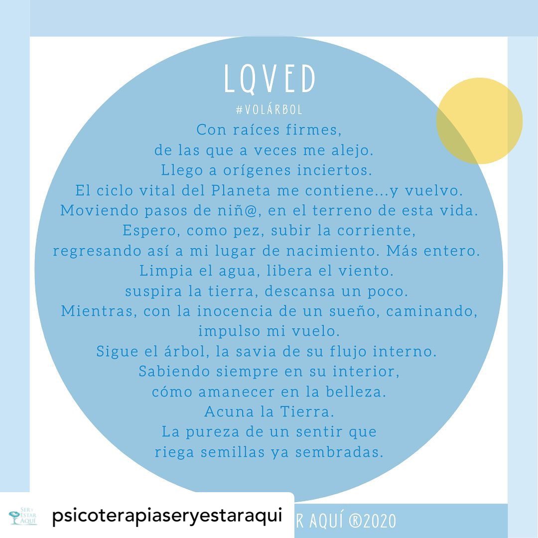 Ohh 😍 ha llegado cuento a #volarbol 😍 1000🙏🙏🏾🙏🏻 por sumar y compartir belleza 😍🌎😘