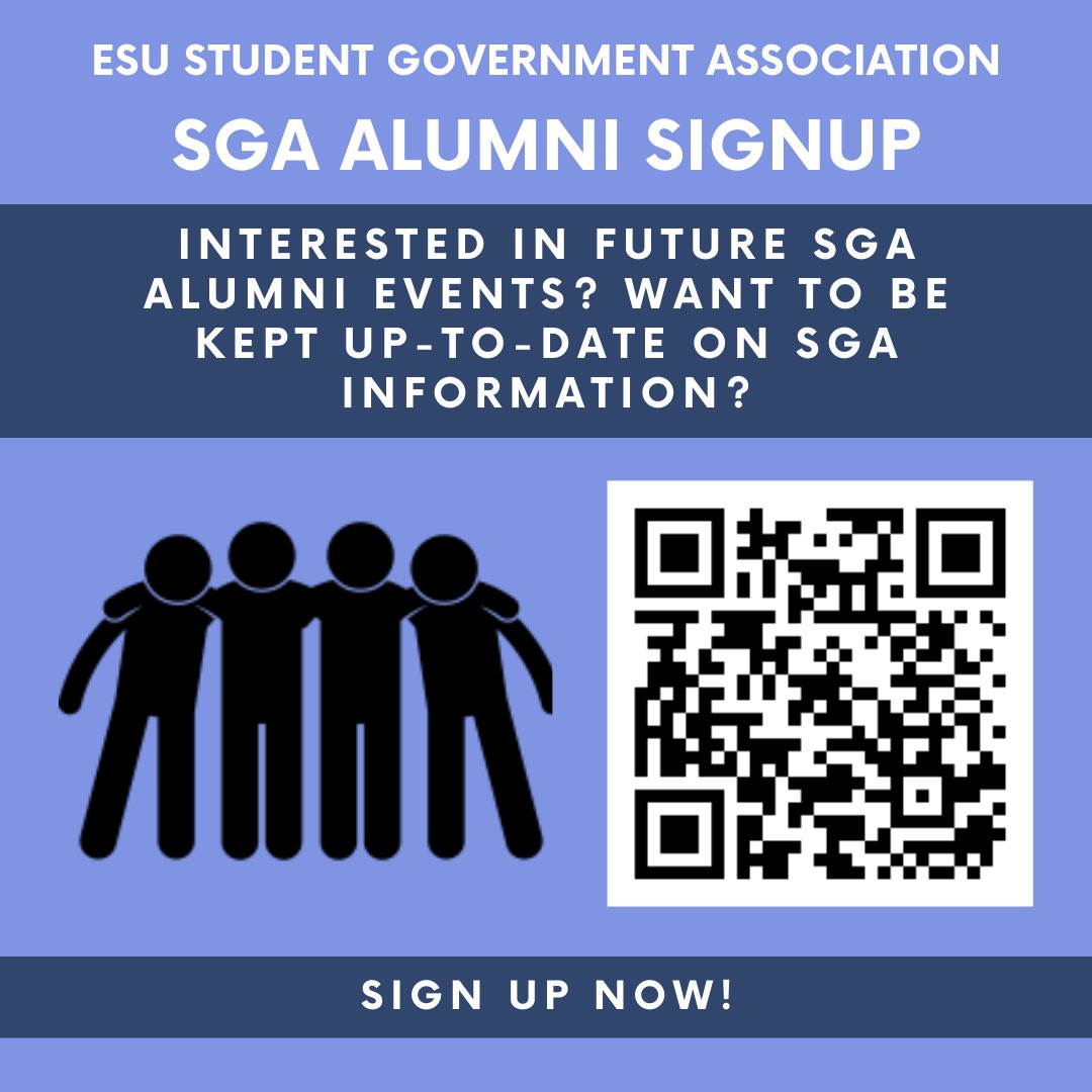 ESU Student Government Association tweet media