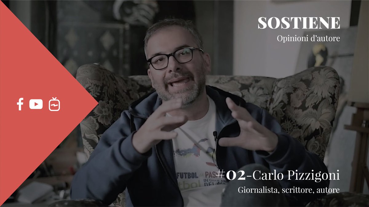 Carlo Pizzigoni è uno dei più grandi conoscitori di #calcio nel nostro Paese. Cittadino sotto tutti i cieli del pallone, impossibile da ridurre ad un’etichetta ben precisa, <a href="/pizzigo/">Carlo Pizzigoni</a> ci ha aperto le porte di casa sua, raccontandoci il suo mondo.

youtu.be/Yp0WBj8i4Cs