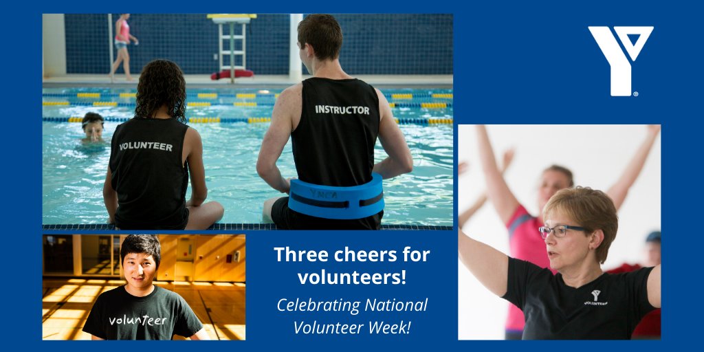 It’s National Volunteer Week! Thank you to the YMCA’s 22,000 volunteers and Canada’s 12.7 million volunteers! We applaud you for all that you do. #NVW2020