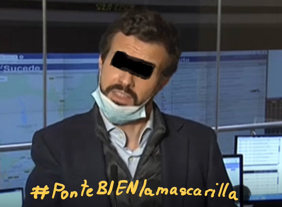 drpabloortiz's tweet photo. Ahora q parece q va a haber mascarillas disponibles, hace falta q los medios d comunicación bombardeen sobre cómo hay q usarlas correctamente. Necesitamos ayuda. 
He intentado anonimizar las fotos para q nadie se sienta aludido. 
#ponteBIENlaMascarilla https://t.co/62BmxADeU6