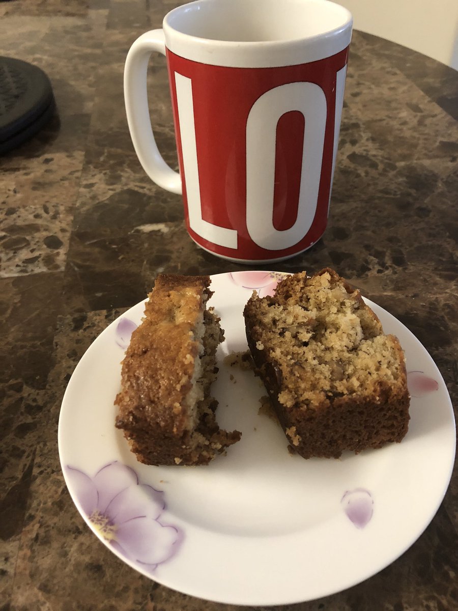 Homemade 🍌 bread + coffee = LOVE #MadeWithLove have a beautiful day 🐇