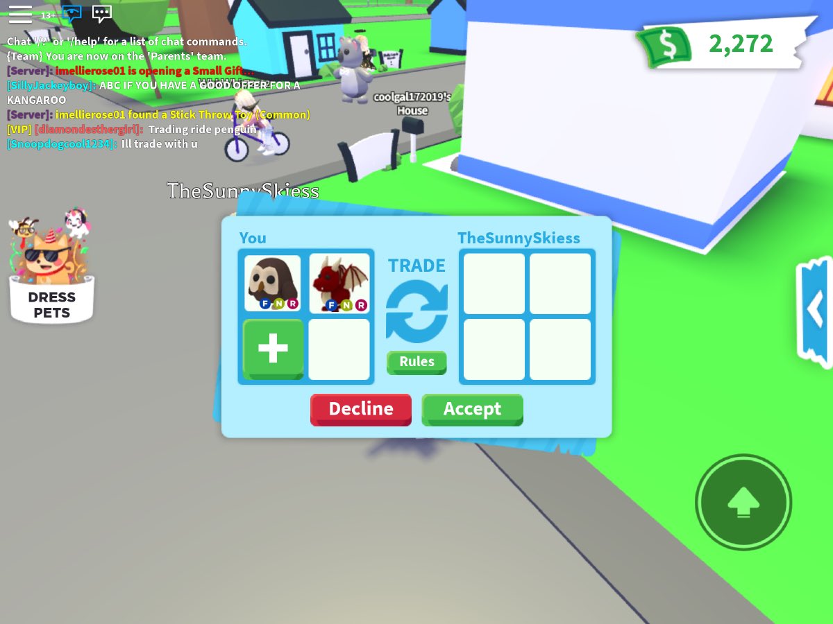 Roblox Free Pets In Adopt Me