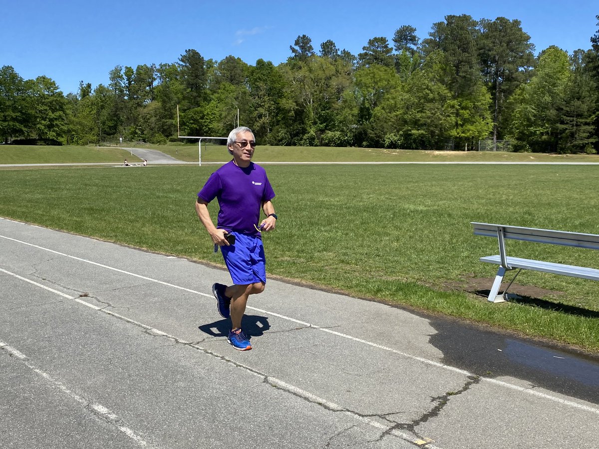 Supporting PurpleStride Raleigh-Durham 2020 with UNC Running RAScals - Wage Hope!