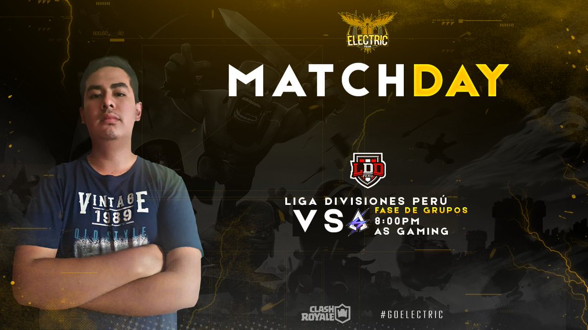 #CR | MATCHDAY

Hoy nuestros muchachos buscarán el ascenso a la máxima división de la LDD, a demostrar que somos uno de los mejores equipos de Perú.
 #GoElectric🦅⚡

🏆: @LigaDivisionPE
⏰: 8:00PM🇵🇪🇲🇽