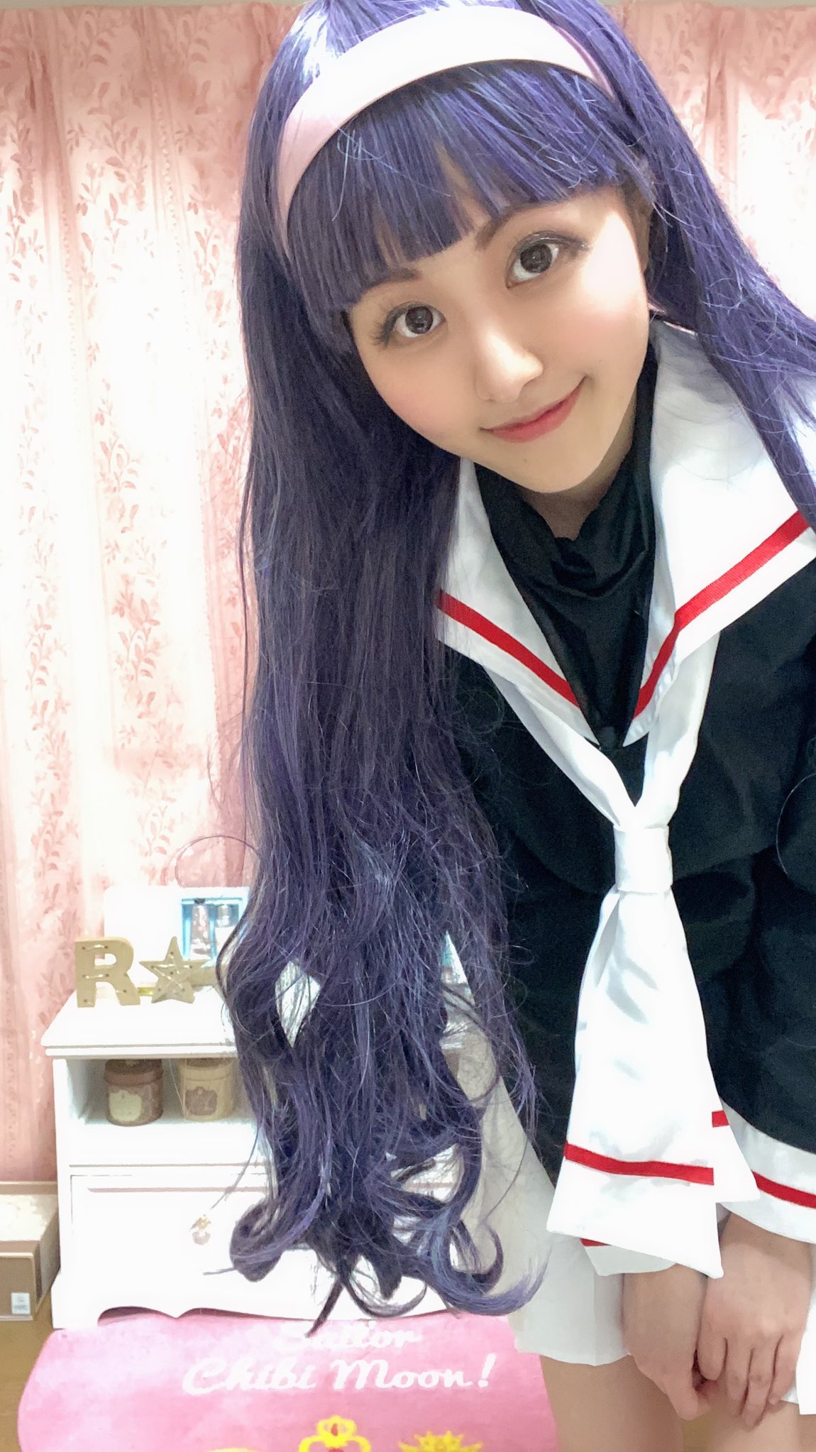 Twitter 上的 田辺麗圭 りかっち カードキャプターさくらの大道寺知世ちゃんの コスプレ 今日のポコチャはパンちゃんお休みで Ccさくら 知世ちゃん お忍び配信でした 私としたことがバレてましたわ おほほほほwww ものまね カード