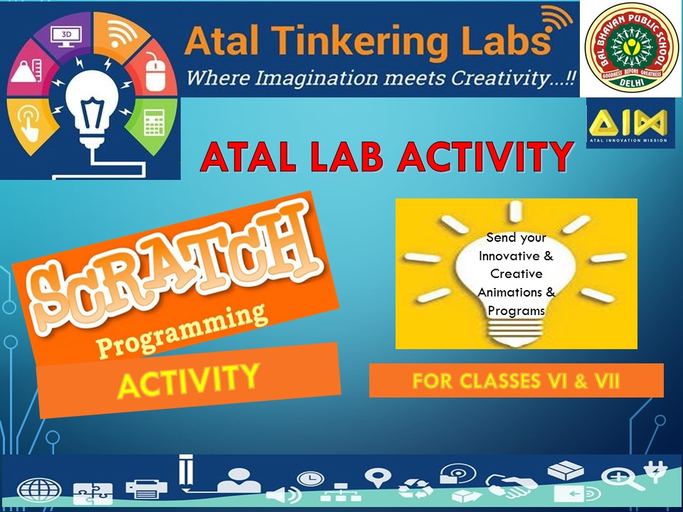 gauri_sonii's tweet photo. A Step towards Atal Innovation Mission, Bal Bhavanites learn to think creativity, collaboration and Innovation with Scratch.
#Atalinnovationmission #Atlschool #NITIAayog @BBPSMV @vividh87 @cbseindia29 @AIM_Bharat @vadehra_rahul @Harpreet_K_V
https://t.co/425ZR0JJZQ https://t.co/e6gj0yj1mW