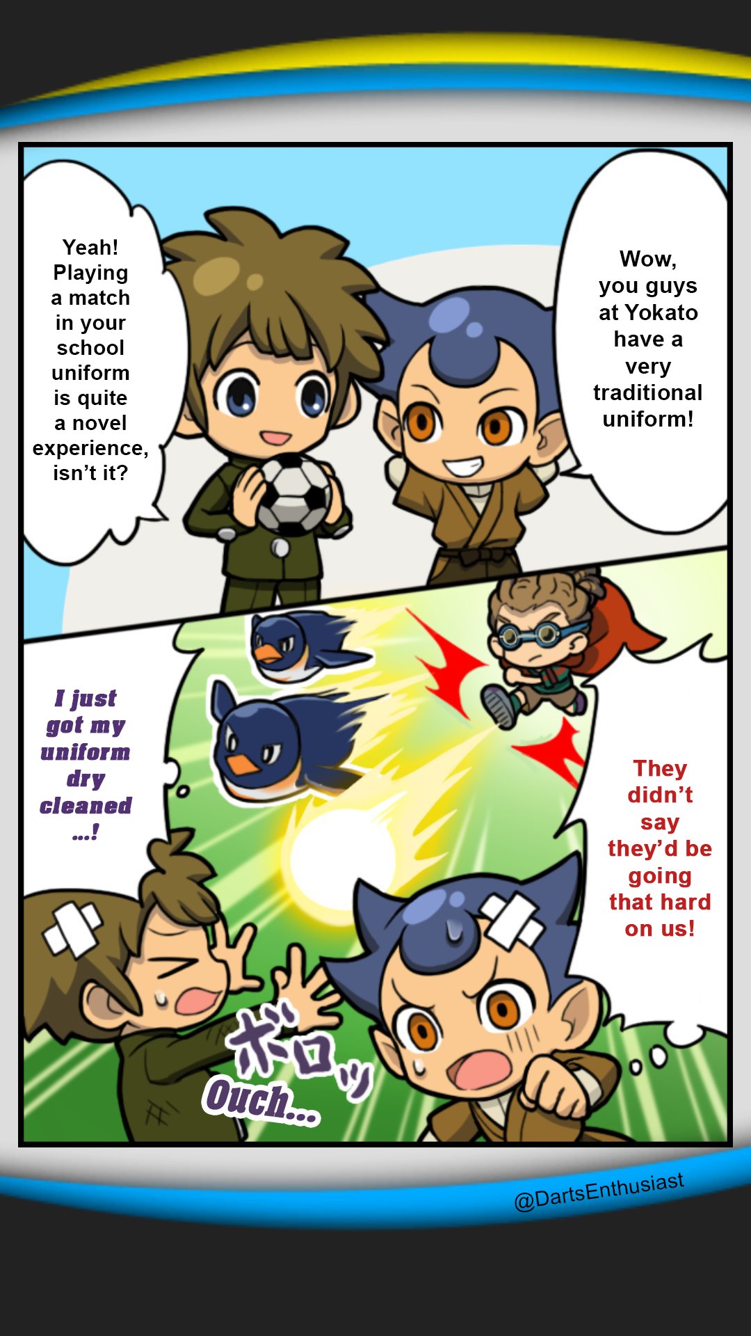 Inazuma Densetsu - Super Onze ⚡ on X: [INAZUMA ELEVEN SD COMICS