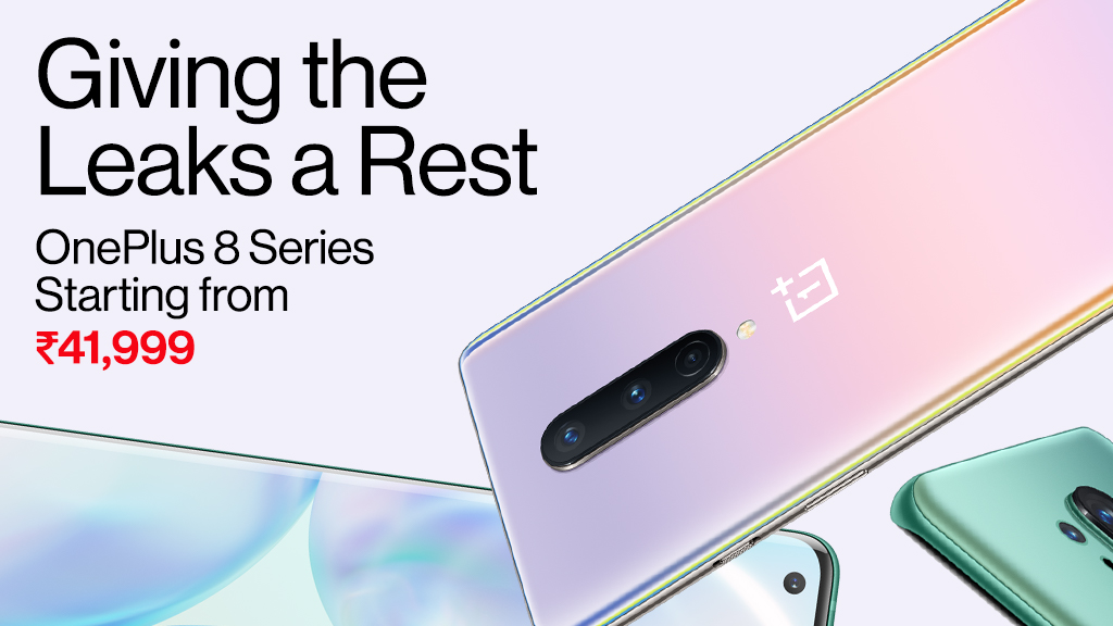 OnePlus_IN's tweet image. Lots more to love
Even lesser to spend 

#OnePlus8Series starting from ₹41,999 MRP

Get notified to know more - onepl.us/GetNotified8