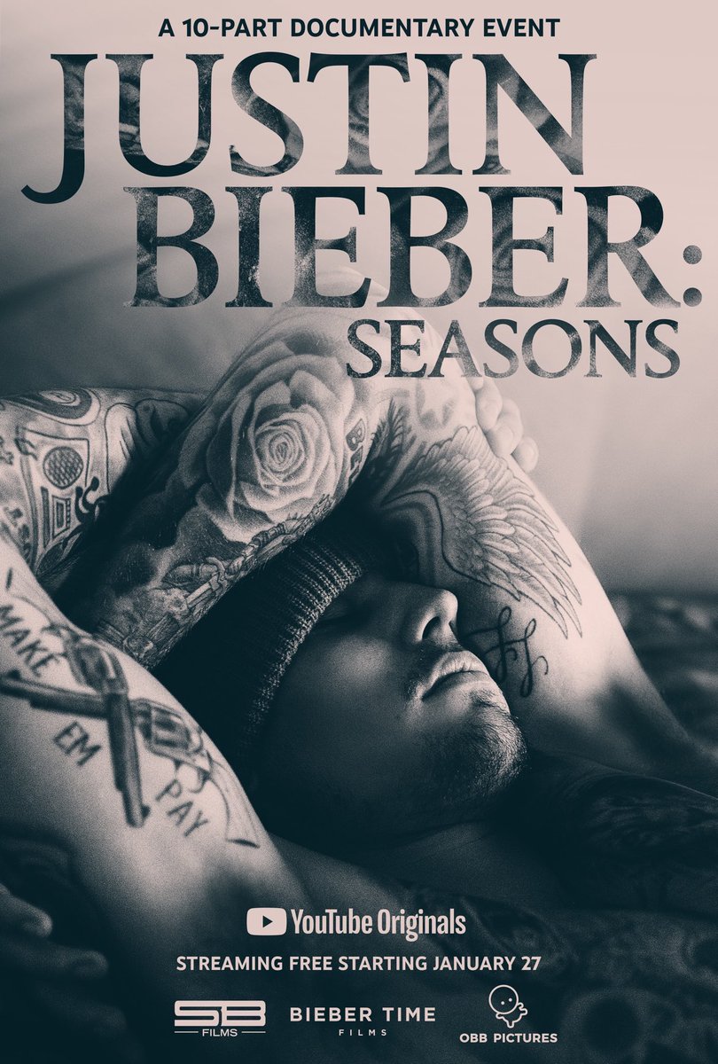estherwuff's tweet image. Seasons by Justin Bieber has now surpassed 200 MILLION views over 10 episodes on YouTube. He remains the most subscribed artist on the platform with 53 MILLION subscribers.